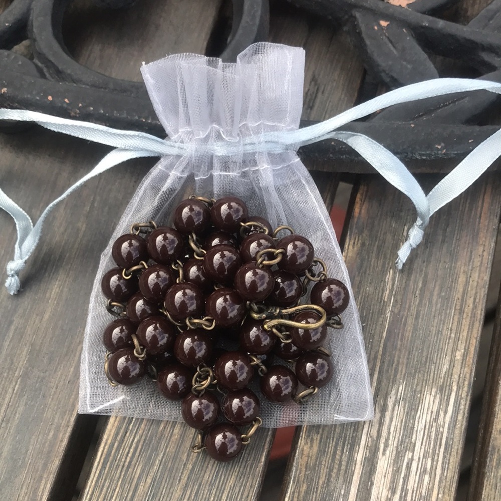 Chocolate Brown Necklace